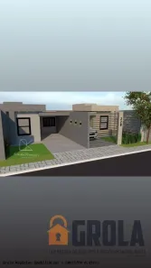 Casa com 2 Quartos à venda, 77m² no Jardim Botânico II, Campo Mourão