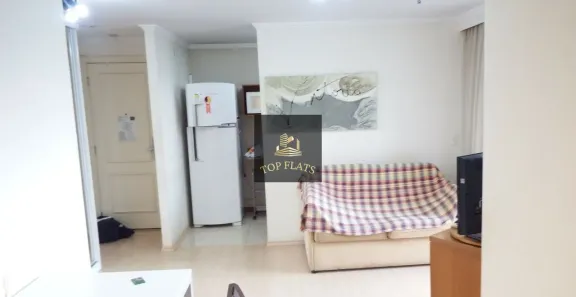 Flat com 1 Quarto para alugar, 50m² no Vila Olímpia, São Paulo