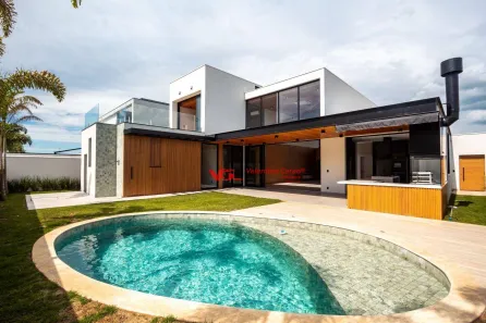Casa de Condomínio com 4 Quartos à venda, 402m² no Parque Villa dos Pinheiros, Indaiatuba
