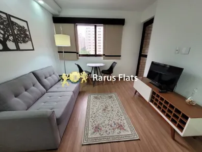 Flat com 1 Quarto para alugar, 43m² no Moema, São Paulo