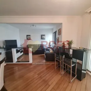 Apartamento com 3 Quartos para alugar, 120m² no Brooklin Paulista, São Paulo