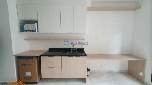 Apartamento com 1 Quarto para alugar, 25m² no Moema, São Paulo