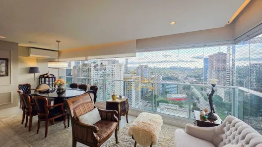 Apartamento com 3 Quartos para alugar, 132m² no Vila Gertrudes, São Paulo