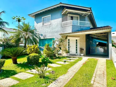 Casa de Condomínio com 5 Quartos à venda, 297m² no Balneário Praia do Pernambuco, Guarujá