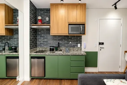 Apartamento com 1 Quarto para alugar, 18m² no Bela Vista, São Paulo