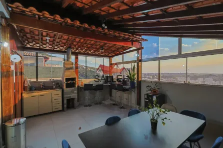Cobertura com 3 Quartos à venda, 90m² no Buritis, Belo Horizonte