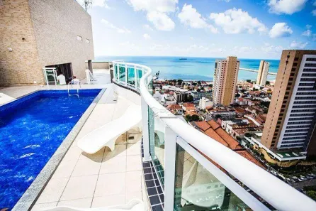 Apartamento com 1 Quarto para alugar, 47m² no Praia de Iracema, Fortaleza