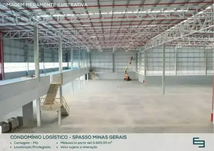 Galpão/Depósito/Armazém para alugar, 5825m² no Kennedy, Contagem