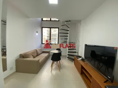 Flat com 1 Quarto para alugar, 44m² no Vila Olímpia, São Paulo