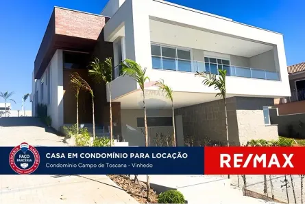 Casa de Condomínio com 4 Quartos para alugar, 392m² no Monte Alegre, Vinhedo
