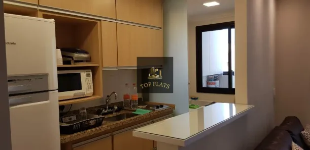 Flat com 1 Quarto para alugar, 50m² no Vila Olímpia, São Paulo