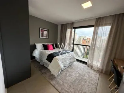 Apartamento com 1 Quarto para alugar, 32m² no Indianópolis, São Paulo