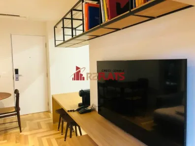 Flat com 2 Quartos para alugar, 55m² no Cidade Monções, São Paulo