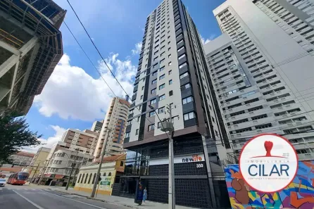 Apartamento com 1 Quarto para alugar, 33m² no Centro, Curitiba