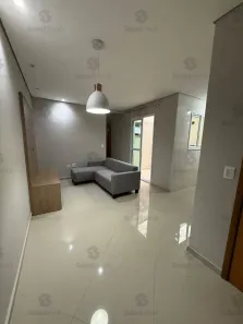 Apartamento com 2 Quartos para alugar, 55m² no Vila Alzira, Santo André