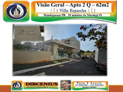 Apartamento com 2 Quartos à venda, 52m² no Jardim Palmares, Mandaguaçu