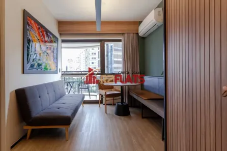 Apartamento com 1 Quarto para alugar, 36m² no Itaim Bibi, São Paulo