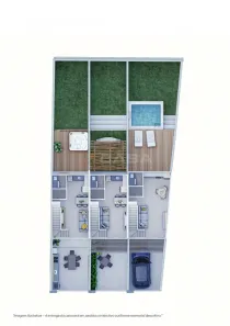 Casa com 2 Quartos à venda, 68m² no Residencial Centro da Serra, Serra