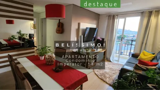 Apartamento com 2 Quartos à venda, 54m² no Vila Nova Esperia, Jundiaí