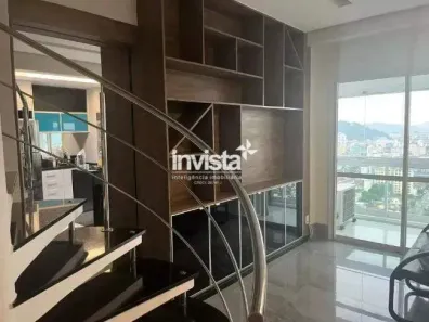 Cobertura com 2 Quartos para alugar, 96m² no Boqueirão, Santos