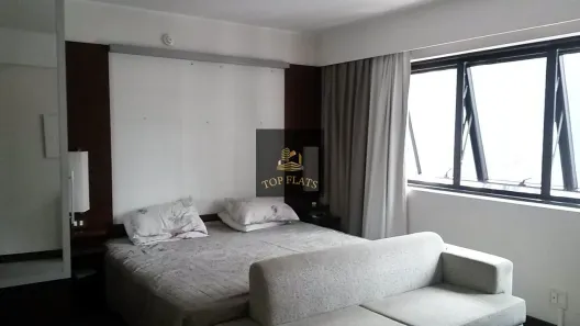 Flat com 1 Quarto para alugar, 33m² no Indianópolis, São Paulo