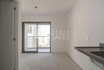 Apartamento com 1 Quarto à venda, 25m² no Santo Amaro, São Paulo
