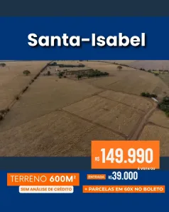 Lote/Terreno à venda, 600m² no Centro, Piracaia