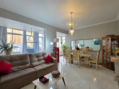 Apartamento com 3 Quartos à venda, 122m² no José Menino, Santos