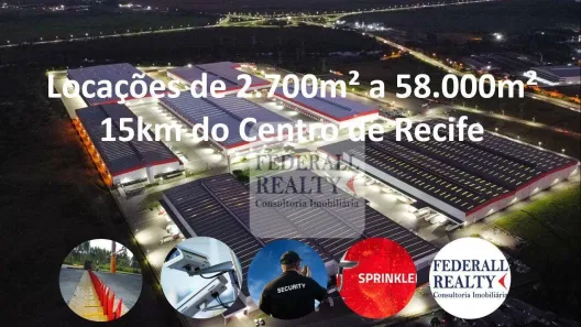 Galpão/Depósito/Armazém para alugar, 13500m² no Prazeres, Jaboatão dos Guararapes