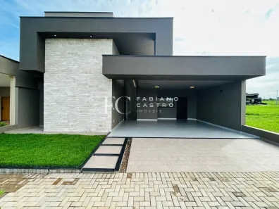 Casa de Condomínio com 3 Quartos à venda, 188m² no Quinta do Lago - Lac Léman, São José do Rio Preto