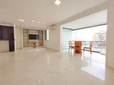 Apartamento com 3 Quartos para alugar, 125m² no Brooklin Paulista, São Paulo