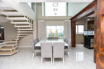 Apartamento com 4 Quartos para alugar, 194m² no São Domingos, São José dos Pinhais