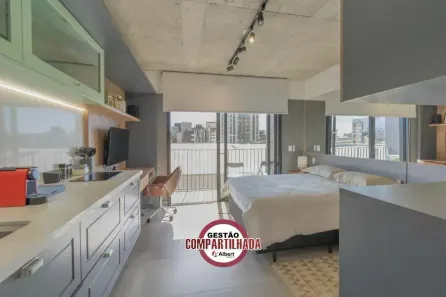 Apartamento com 1 Quarto à venda, 28m² no Menino Deus, Porto Alegre