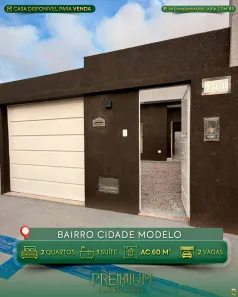 Casa com 2 Quartos à venda, 60m² no Bateias, Vitória da Conquista