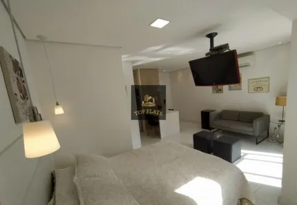 Flat com 1 Quarto para alugar, 35m² no Moema, São Paulo