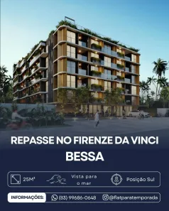Flat com 1 Quarto à venda, 25m² no Jardim Oceania, João Pessoa