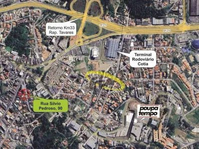 Lote/Terreno à venda, 292m² no Centro, Cotia