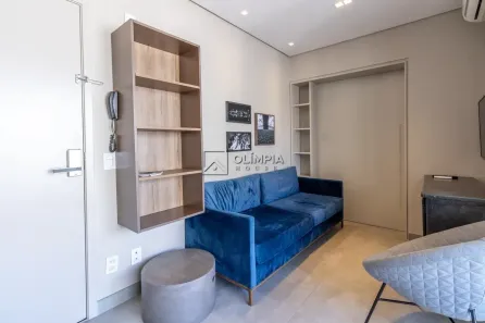 Apartamento com 1 Quarto para alugar, 33m² no Pinheiros, São Paulo