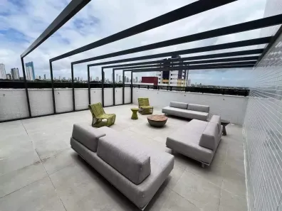 Apartamento com 2 Quartos para alugar, 57m² no Manaíra, João Pessoa