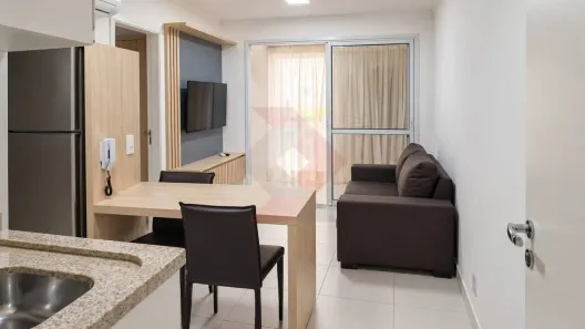 Apartamento com 1 Quarto para alugar, 39m² no Jardim Goiás, Goiânia