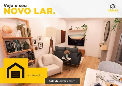 Apartamento com 2 Quartos à venda, 48m² no Vila Humaitá, Santo André