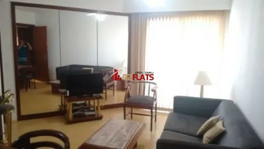 Flat com 1 Quarto para alugar, 38m² no Itaim Bibi, São Paulo
