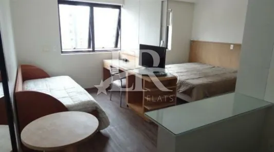 Flat com 1 Quarto para alugar, 30m² no Indianópolis, São Paulo