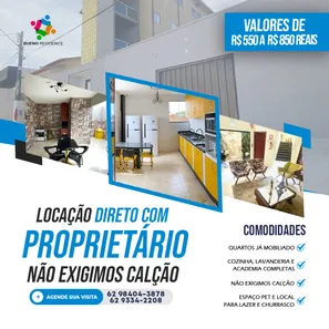 Kitnet com 1 Quarto para alugar, 18m² no Setor Sol Nascente, Goiânia