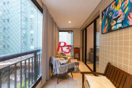 Apartamento com 2 Quartos à venda, 86m² no José Menino, Santos