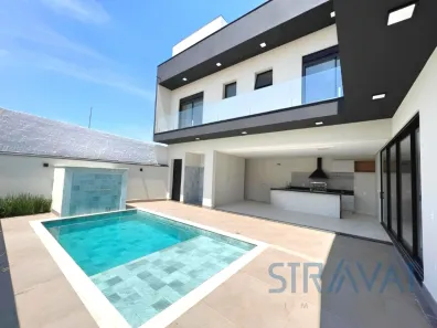Casa de Condomínio com 3 Quartos à venda, 330m² no Jardim Residencial Dona Lucilla, Indaiatuba