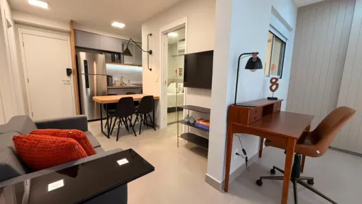 Apartamento com 2 Quartos para alugar, 44m² no Brooklin Paulista, São Paulo