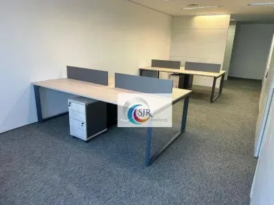 Sala Comercial para alugar, 96m² no Cidade Monções, São Paulo