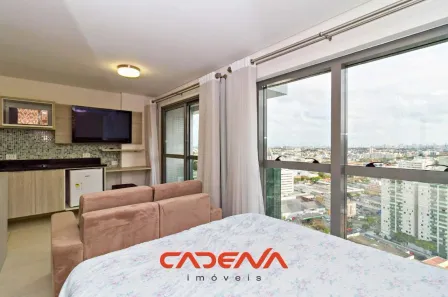 Apartamento com 1 Quarto para alugar, 43m² no Rebouças, Curitiba