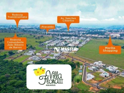 Lote/Terreno à venda, 442m² no Residencial Villa Flora Aquarius, Marília